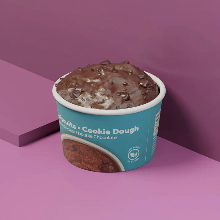 Collation protéinée (24g) - Pâte à biscuits - Double Chocolat - Juju's Donuts